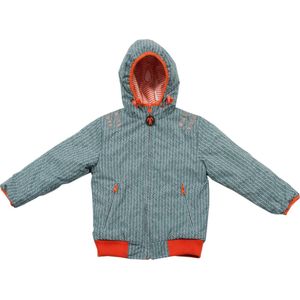 Ducksday - jas - winterjas - kinderen - omkeerbaar - unisex - waterdicht - twee kanten - 152/158