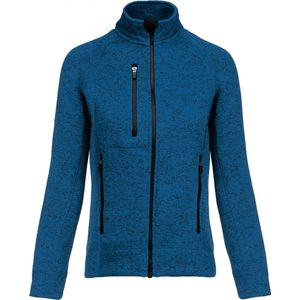 Sweatshirt Dames S Kariban Lange mouw Light Royal Blue Melange 100% Polyester