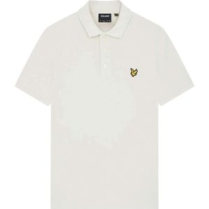 Lyle & Scott Crest Tipped Polo Shirt Polo's & T-shirts Heren - Polo shirt - Beige - Maat XXL