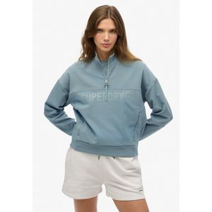 Superdry - Active Tech Logo Relaxed - Sweatshirt - Halve Rits