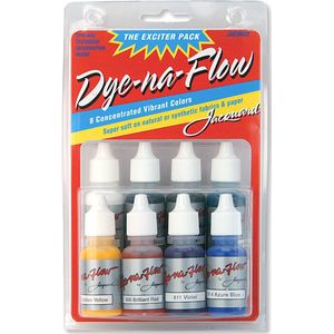 Jacquard Dye-Na-Flow Mini Exciter Set 8 stuks 14 ml