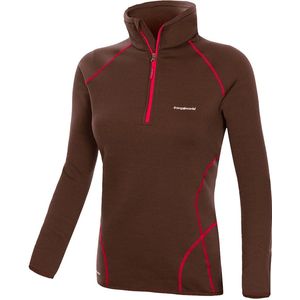 Trangoworld Pullover Rega 23 Fleece Bruin M Vrouw
