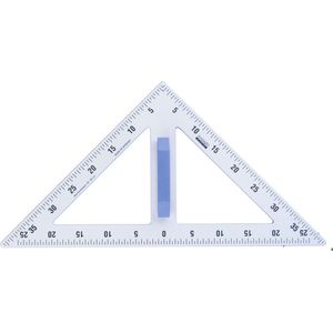 BORD TEKENDRIEHOEK POLYSTYROL 45° 60CM