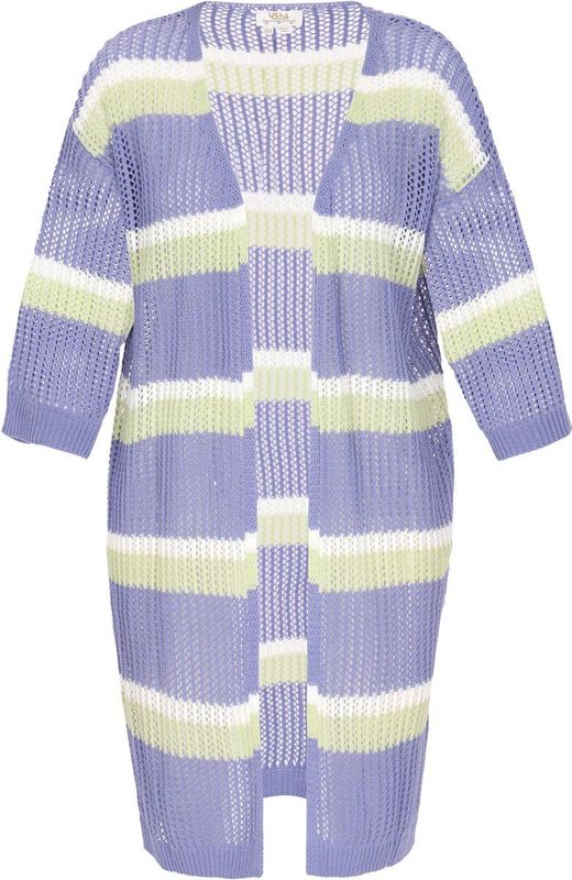 usha - Fashion Look Collection - Cardigan - Striped - Loose Fit