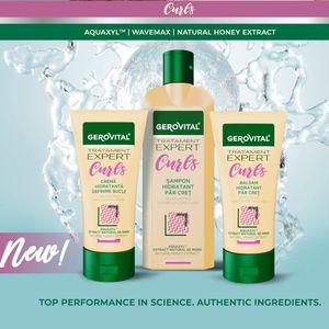 Gerovital Curls Geschenkset – Voor Krullend Haar – Shampoo, Conditioner & Leave-In Crème – Vegan, Dierproefvrij & Geformuleerd voor Krullen - curly hair - Haarroutineset