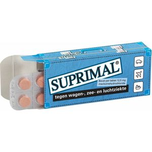 Suprimal Reistabletten - 1 x 10 tabletten