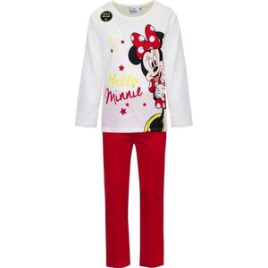 Minnie Mouse - Pyjama - Wit - 6 jaar - 116cm