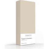 Hoeslakens - Wit - Katoen - Geschikt voor 1-persoonsbed