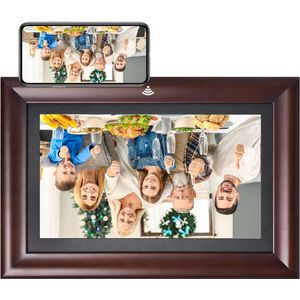 Lexium Digitale Fotolijst - Digitale Fotolijsten - Digitale Fotolijst met WiFi - Digitale Fotokader - Digitale Fotolijsten met WiFi - Fotokader