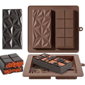 Silicone Chocolate Mould - 2 Pieces Deep 2.5 cm - for Knfeh Pistachio P - Yeomju .