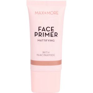 Faceprimer - Mattifying - Max & More | 1x 30ml - Met Niacinamide | Gezichtsprimer - Gezichtscrème