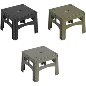 Betaalbare Goederen® opvouwbare tafel - zwart - opklaptafel - opklapbaar tafeltje - tuin - kampeertafel opvouwbaar - kamperen