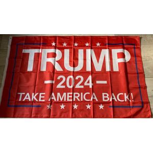 USArticlesEU - Donald Trump Vlag - Trump Vlag - Trump 2024 -  Trump 2020 - Verkiezingen vlag - Amerika vlag - US vlag- USA Vlag - Trump vlag rood - Americana - 150 x 90 cm - Amerikaanse vlag