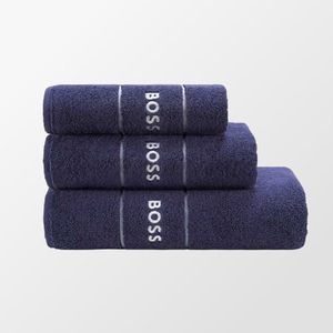 Hugo Boss Plain badlaken navy blue 70/140