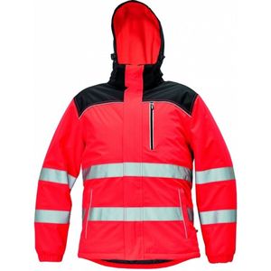 Cerva KNOXFIELD high-vis WINTER parka 03010465 - HV Rood - 3XL