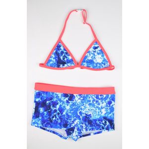 Just Beach-Meisjes Bikini Havana-dye blauw