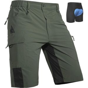 MTB-broek voor heren met 4D padding - ademend en sneldrogend