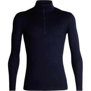 Ondershirt Icebreaker Mens 200 Oasis LS Half Zip Midnight Navy