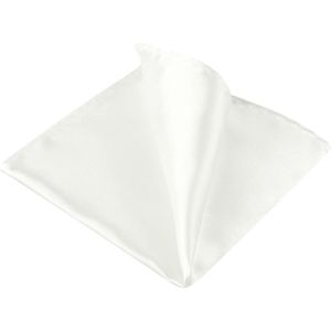 Zakdoeken voor heren, effen kleur, geschikt voor bruiloftsfeest, ecru, één maat