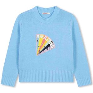 Billieblush - Trui Amazing - Alaska Blue - Maat 104