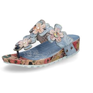 Laura Vita dames muiltjes blauw