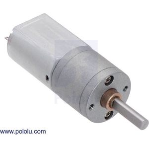 250:1 Metal Gearmotor 20Dx46L mm 12V CB Pololu 3482