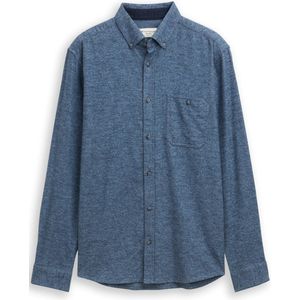 TOM TAILOR - Enziaan - Overhemd - Katoen - Regular Fit - Lange Mouw