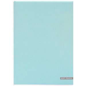 Groot notitieboek A4 - Blanco inhoud - Met luxe harde kaft - Lichtblauw - Gratis verzonden