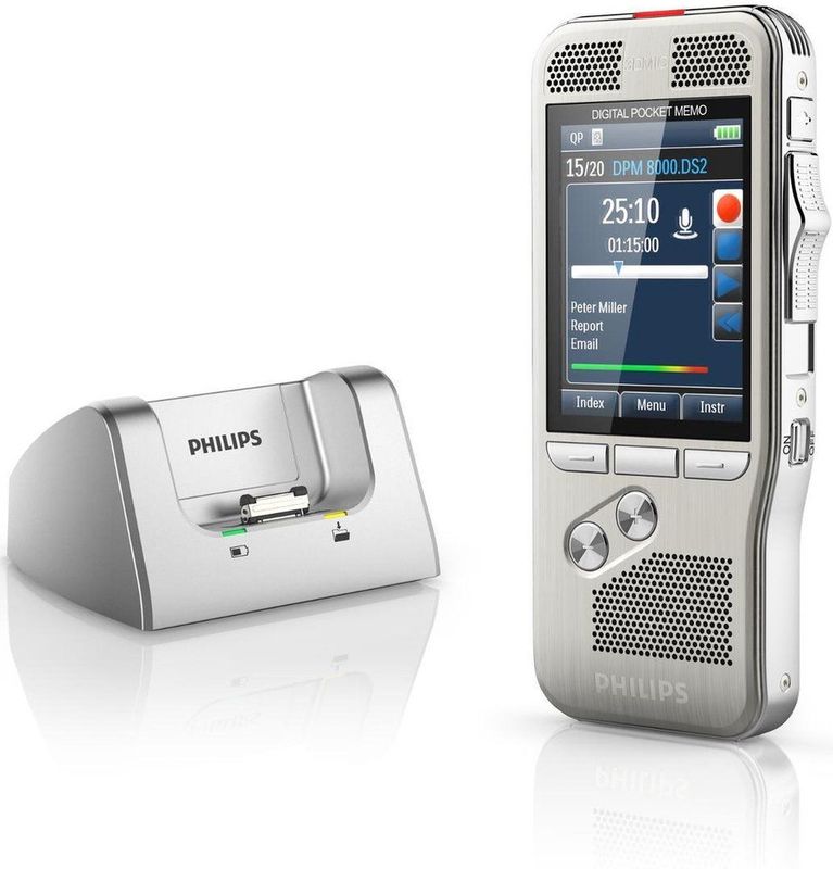 Philips DPM8100 Flashkaart Zilver
