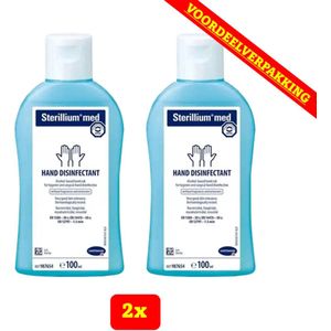 2X Sterillium® med handdesinfectant van Hartmann - 2 x 100ml-voordeelverpakking!
