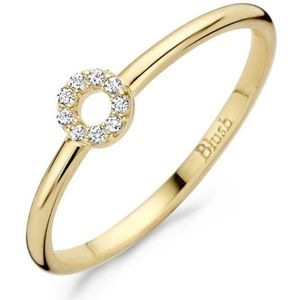 Blush - Verlovingsring - Goudkleurig - Zirkonia