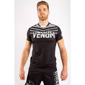 Venum SIGNATURE Dry Tech T-shirt Zwart Wit