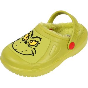 Grinch Groene Pantoffels/Crocs, Gevoerd voor Kinderen