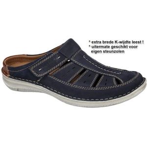 Josef Seibel -Heren - blauw donker - pantoffels & slippers - maat 49