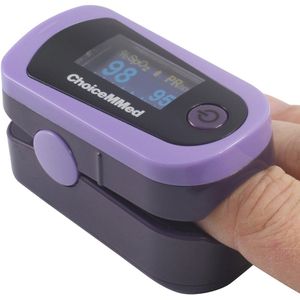 Vingerpulsoximeter voor SpO2 en Hartslagmeting - Draagbaar en Compact