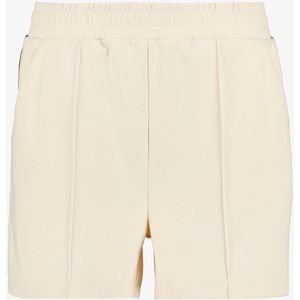 TwoDay dames sweatshort beige zwart - Maat XS