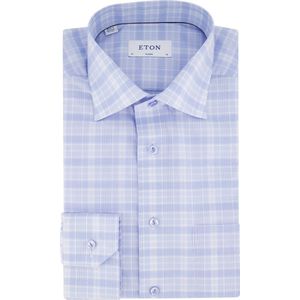 Eton business overhemd blauw