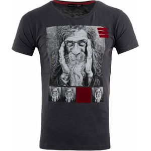 T-shirt tazzio ss party print voor heren, s