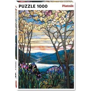 Piatnik Magnolias and Irises - Louis Comfort Tiffany (1000)