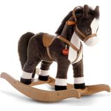 Trudi - Hobbelpaard - 58 cm (maat Jumbo) - Pluche - Geschikt Voor Jongens en Meisjes