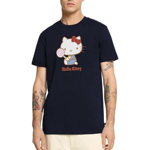 Hello Kitty Met Een Lollipop Premium T Shirt Heren