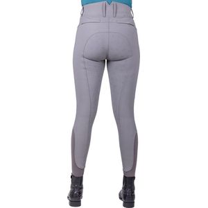 QHP Rijbroek Victoria Full Grip Grijs - 40