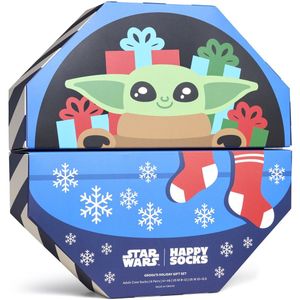 Happy Socks - STAR WARS 6-Pack Grogus Holiday Gift Set - Unisex - Sokken