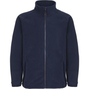 Navy fleecejack voor heren - maat S - zacht en comfortabel