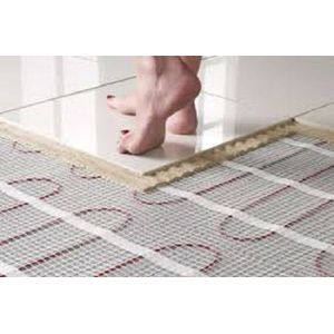 Elektrische badkamer vloerverwarming 1120 watt, verwarmingsmat 50 x 1400 cm