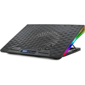Spirit of Gamer Airblade 800 Laptop Cooler RGB - 17 inch - LCD display