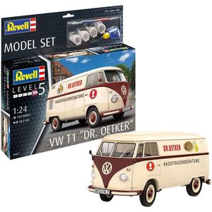 1:24 Revell 67677 Volkswagen T1 - Dr. Oetker - Model Set Plastic Modelbouwpakket