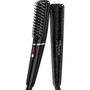 DailySupplies® Baard Stijltang - Stijlborstel - Styler - Zwart