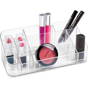 iDesign  Make-up organizer display  - Transparant - Sorteervakken