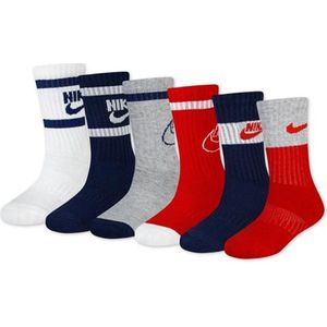 Nike - Nhn Retro Crew - Sokken - Veelkleurig - 6 Paren